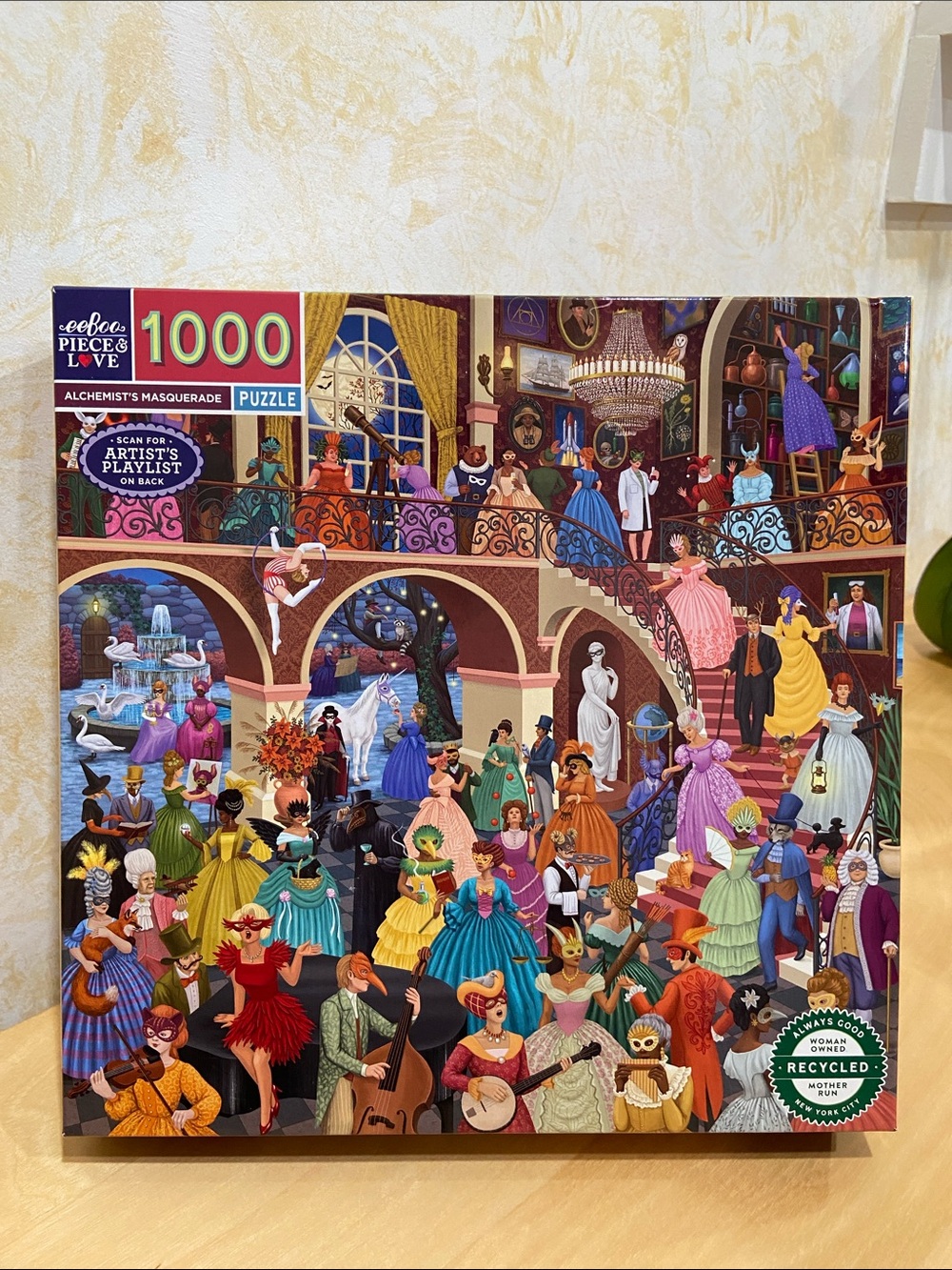 Eeboo Alchemist's Masquerade - 1000 Piece Puzzle